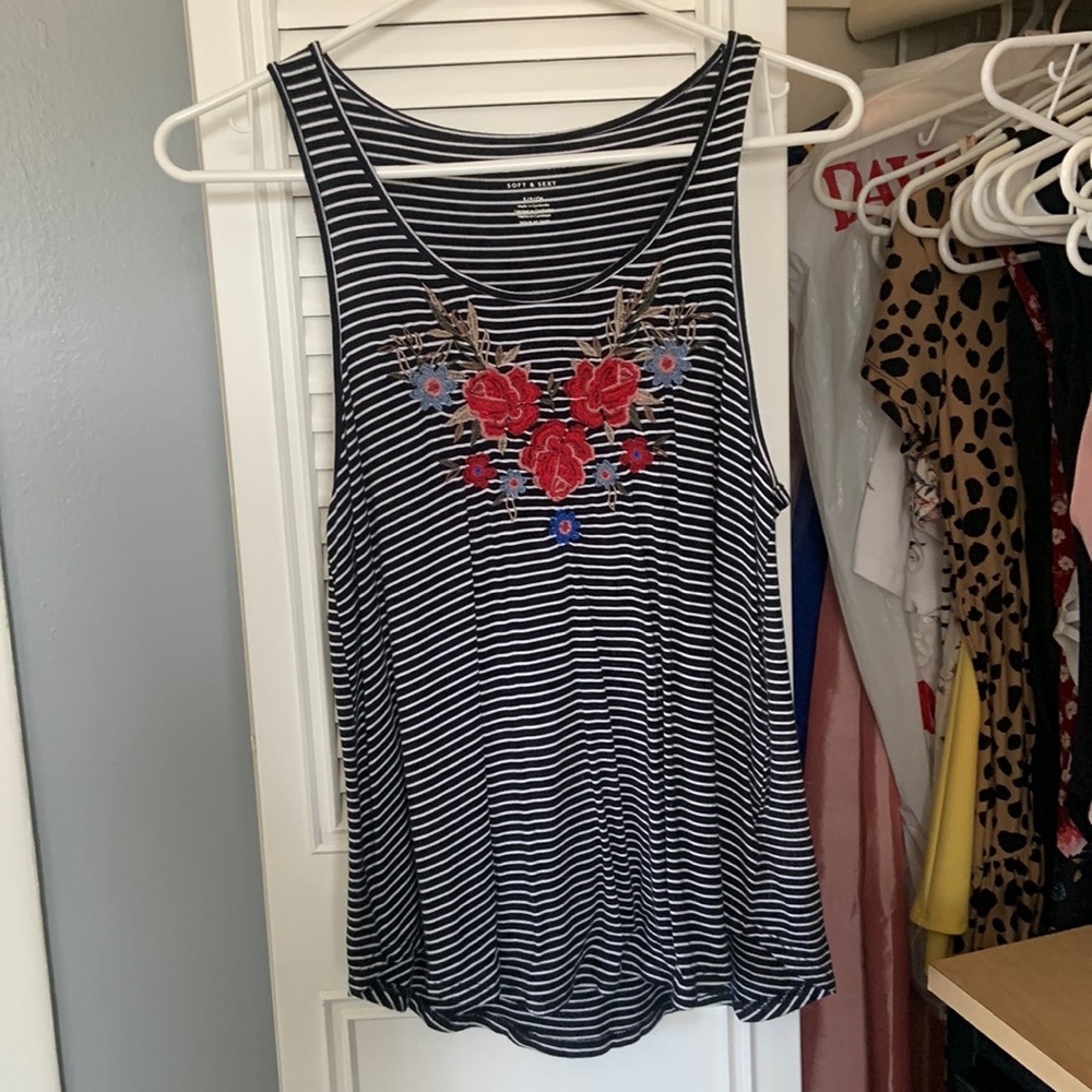 Floral tank top from American eagle